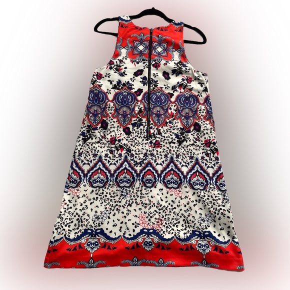 Betsey Johnson Women’s Scuba Multicolor Midi Dress Size:6 - Picture 3 of 6